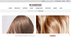 Desktop Screenshot of myhdhair.com